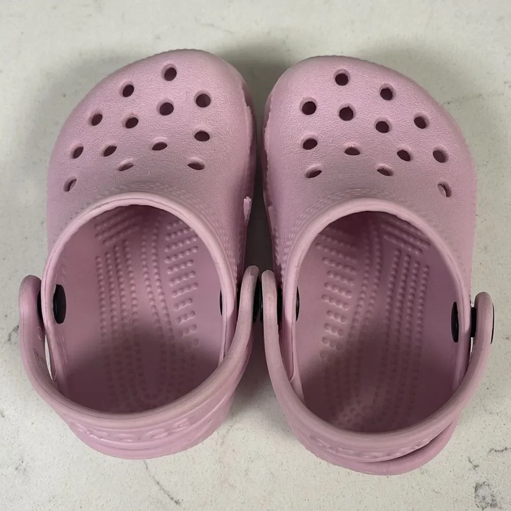 Toddler CROCS LITTLES™ CLOGS Size 2/3 Ballerina Pink